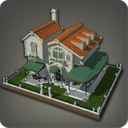 대형 카페 외벽