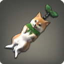 콩알시바 귀걸이