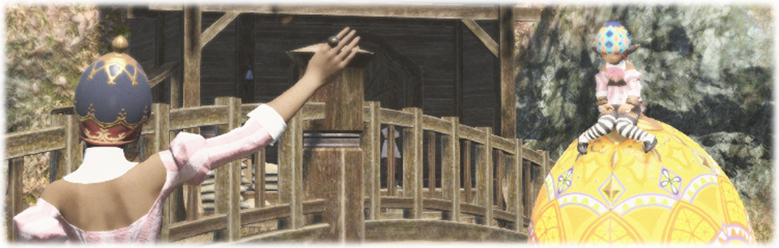 알 사냥 축제에서 놀래주자!